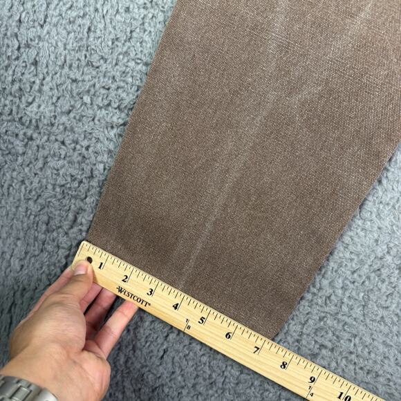 Taylor Stitch The Chore Pants Mens 28x30 Brown Boss Duck Canvas Double Knee Work - Picture 15 of 16